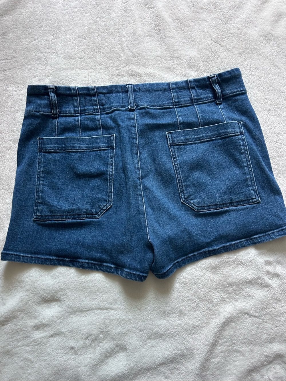Maeve by Anthropologie The Colette Blue Denim Shorts Size 32 - Picture 2 of 12